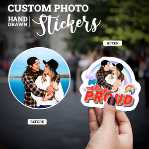 Create your own Custom Stickers for Stay Proud