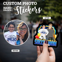 Load image into Gallery viewer, Create your own Custom Stickers for Takes a Lot of Balls to Be a Soccer Mom
