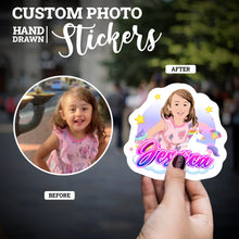 Load image into Gallery viewer, Create your own Custom Stickers for Unicorn Name
