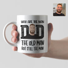 Load image into Gallery viewer, Custom Dad Mug Sticker designs customize for a personal touch
