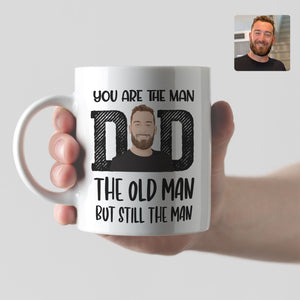 Custom Dad Mug Sticker designs customize for a personal touch