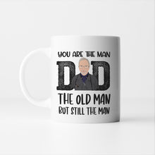 Load image into Gallery viewer, Custom Dad Mug Stickers Personalized
