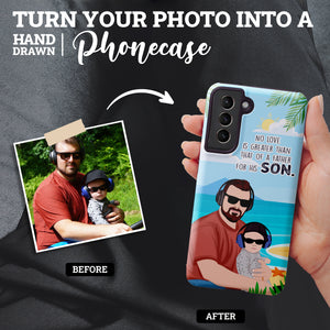 Custom Design Father and Son Phone Cases