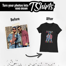Load image into Gallery viewer, Custom Friends Shirt Sticker designs customize for a personal touch
