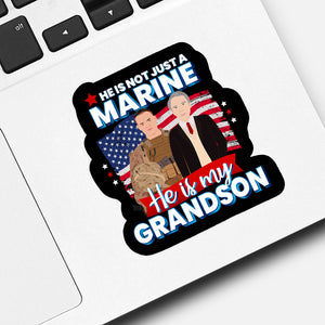 Custom Marine Grandson Sticker designs customize for a personal touch