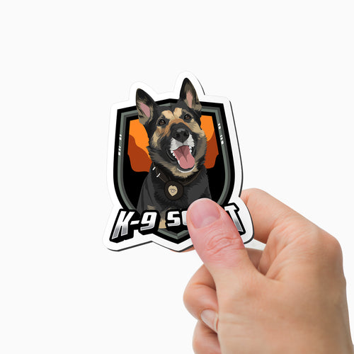 Custom Police K9 Magnets