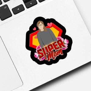 Custom Super Mom  Sticker designs customize for a personal touch
