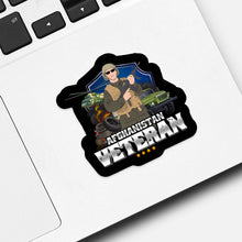 Load image into Gallery viewer, Custom Afghanistan veteran Sticker designs customize for a personal touch
