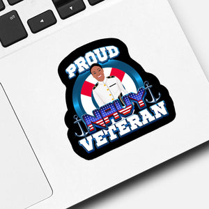 Custom Navy Veteran Sticker designs customize for a personal touch