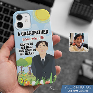 Custom phone case personalized for Grandfather