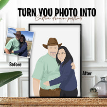 Load image into Gallery viewer, Custom Couples Portraits
