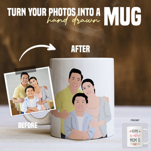 Customized Mother Photo Personalized Mug