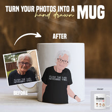 Load image into Gallery viewer, Cute This Grandma Belongs to Custom Photo Mug
