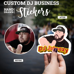 Custom DJ Stickers