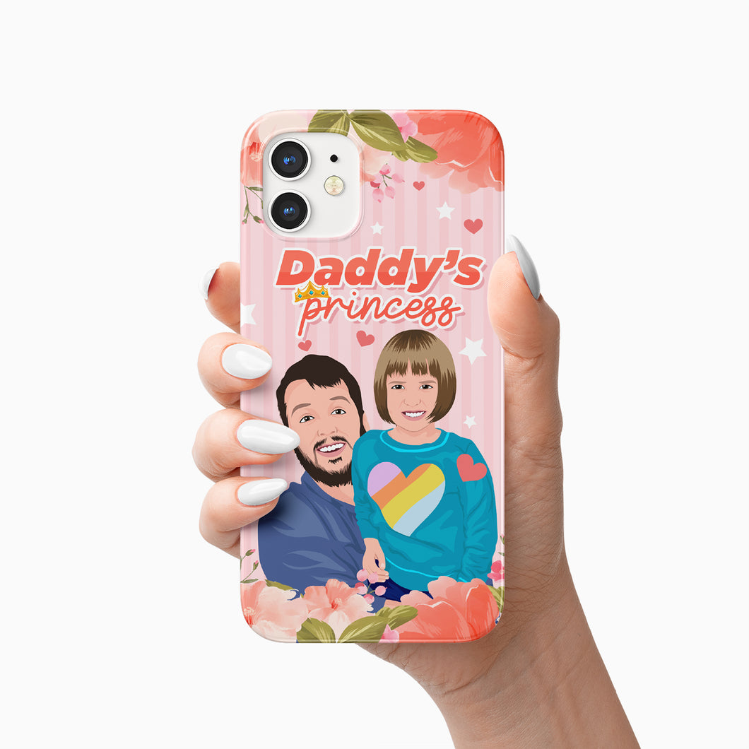 Daddys Princess Phone Case Personalized