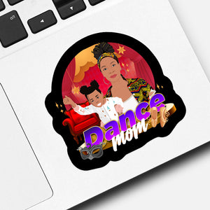 Dance Mom & Daughter Sticker designs customize for a personal touch