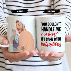 Design your own custom photo mugs with your personal photos
