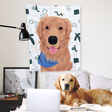 Load image into Gallery viewer, Custom Pet Blanket - Photo Drawing
