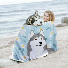 Load image into Gallery viewer, Custom Pet Blanket - Photo Drawing
