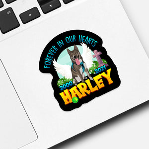 Dog Memorial Sticker designs customize for a personal touch