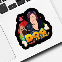Load image into Gallery viewer, Dog Mom Sticker designs customize for a personal touch
