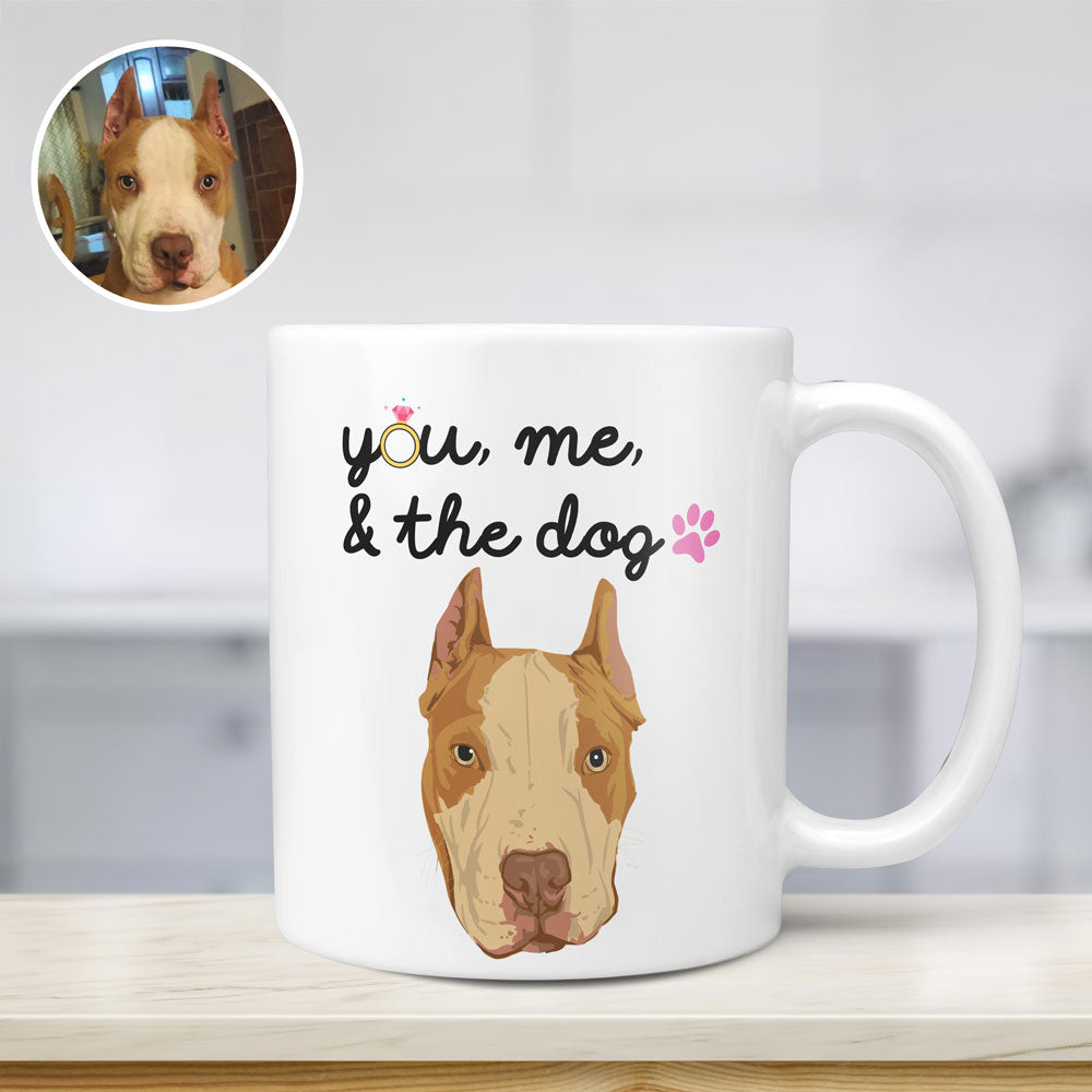 Custom Dog Wedding Mug