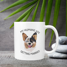 Load image into Gallery viewer, Custom Dog Getting Wedding Mug
