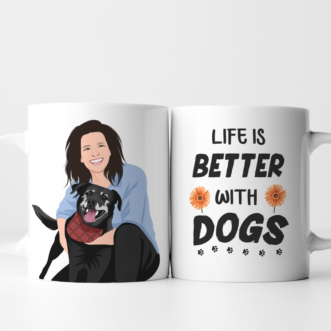 Dogs Mug Stickers Personalized