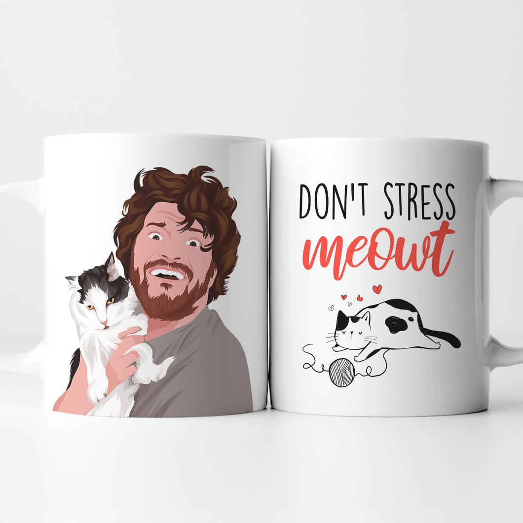 Don't Stress Meowt Mug Large Mug