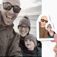 Load image into Gallery viewer, Custom Family Fridge Magnets
