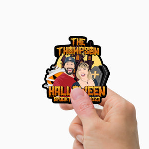 Family Spooktacular Stickers Personalized