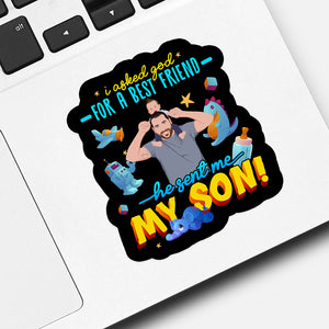 Father and Son Sticker designs customize for a personal touch