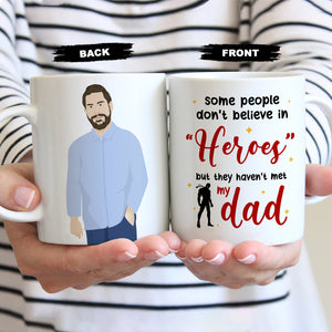 Personalized Hero Dad Mug