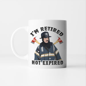 Firefighter Mug Stickers Personalized