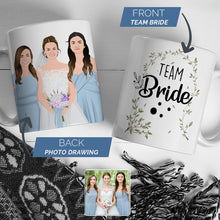 Load image into Gallery viewer, Friends Forever Team Bride Personalized Coffee Mug
