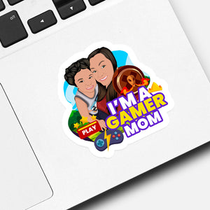 Gamer Mom Sticker designs customize for a personal touch