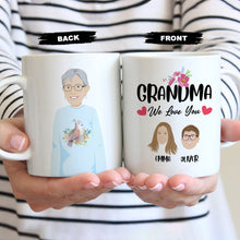 Load image into Gallery viewer, Grandma and Grandchild Personalized Mugs
