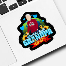Load image into Gallery viewer, Greatest Grandpa Sticker designs customize for a personal touch
