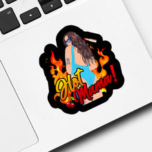 Load image into Gallery viewer, Hot Mama Sticker designs customize for a personal touch
