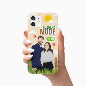 Husband Mode On Phone Case Personalized