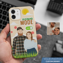 Load image into Gallery viewer, Husband Wife Buddies Personalized Phone Case

