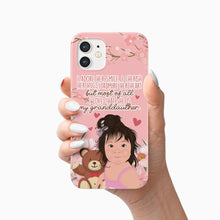 Load image into Gallery viewer, I Cherish My Granddaughter Phone Case Personalized
