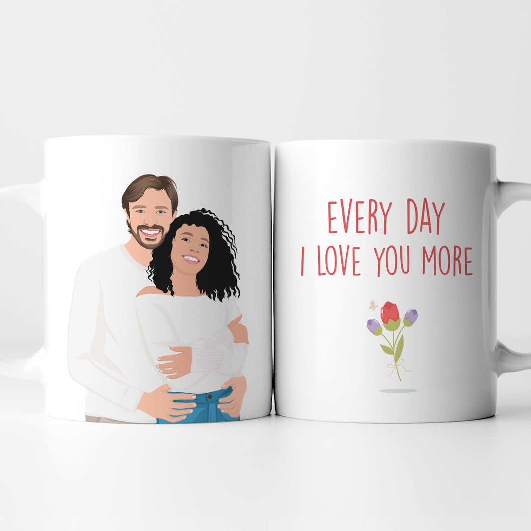 I Love You More Mugs