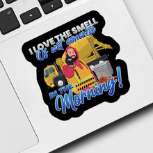 Load image into Gallery viewer, I Love the Smell of Concrete in The Morning Sticker designs customize for a personal touch
