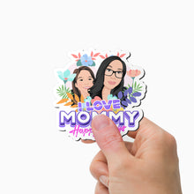 Load image into Gallery viewer, I love mommy Magnet Personalized
