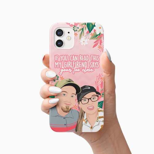 If You Can Read This Girlfriend Phone Case Personalized
