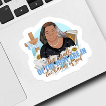 Load image into Gallery viewer, In The Hands of God Memorial Sticker designs customize for a personal touch
