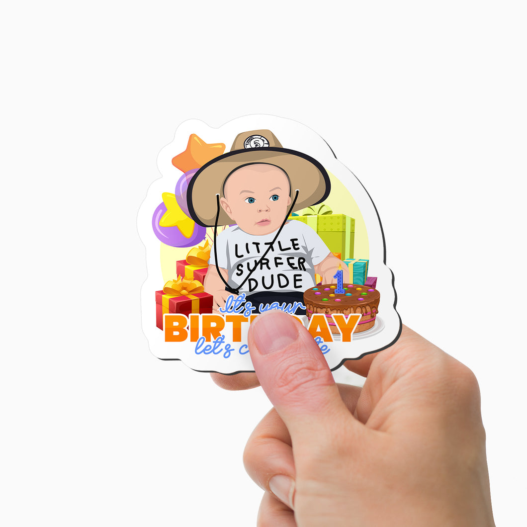 Its Your Birthday Lets Celebrate Magnet Personalized