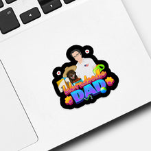 Load image into Gallery viewer, Labradoodle Dad Sticker designs customize for a personal touch

