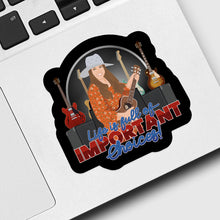 Load image into Gallery viewer, Life Is Full of Important Choices Sticker designs customize for a personal touch
